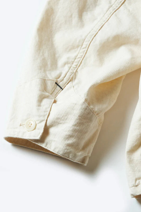 POST 45 Cotton Dobby Jacket Natural