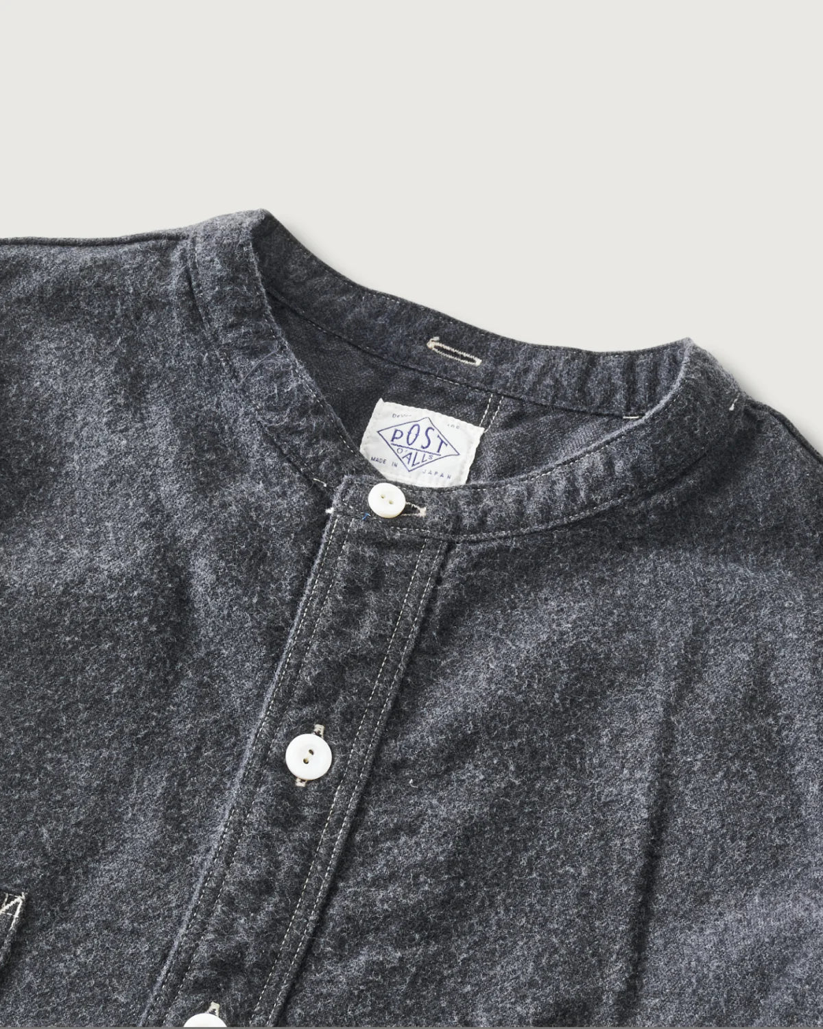 St. Louis-Band Heather Flannel Shirt Gray