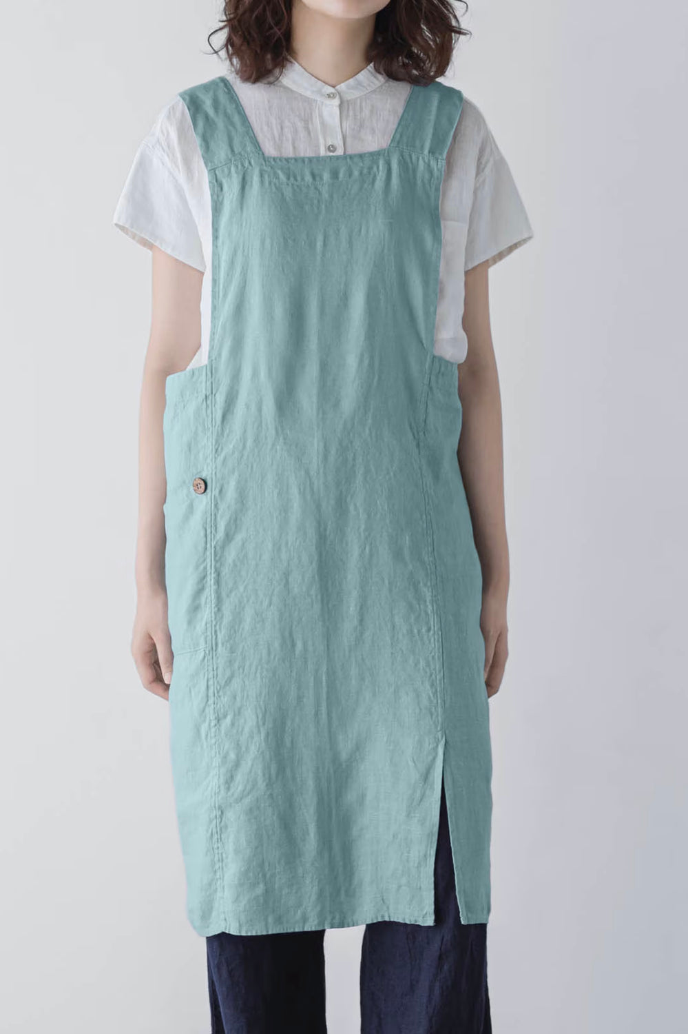 Anita Apron, Coral Blue