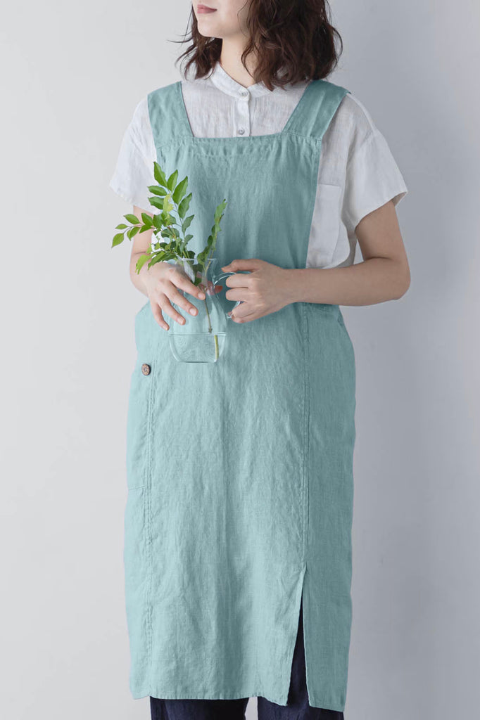 Anita Apron, Coral Blue