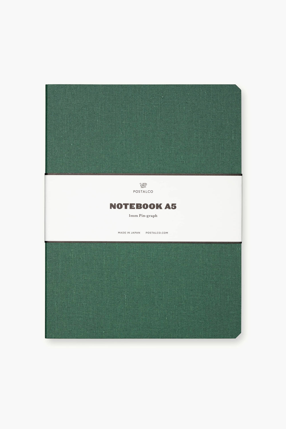 Large Notebook A5 Dark Green