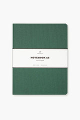 Large Notebook A5 Dark Green