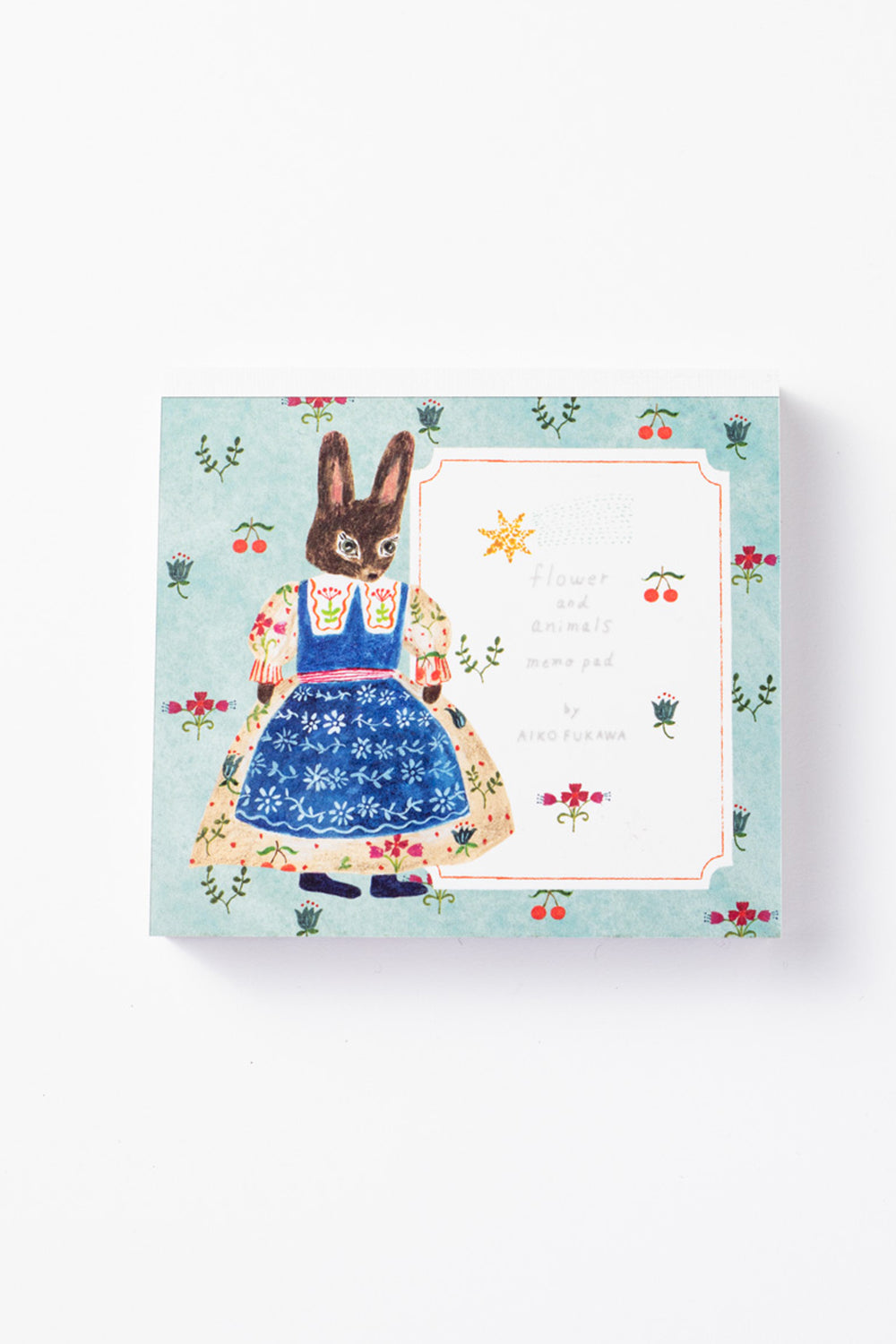 Flower and Animal Memo Block