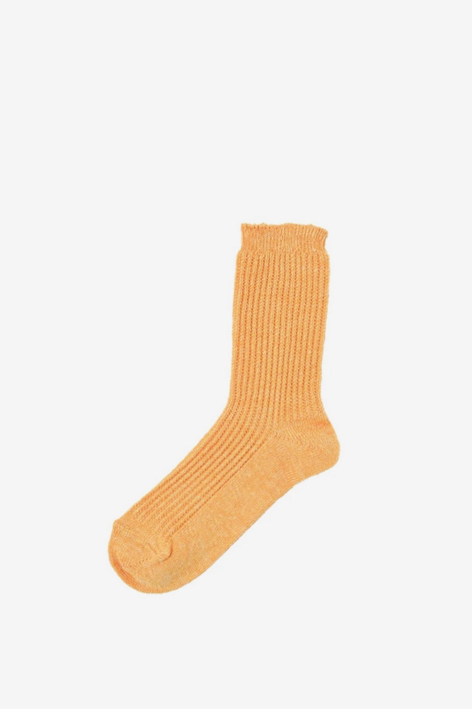 Linen Ribbed Socks