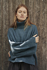 Polo Sweater Turquoise