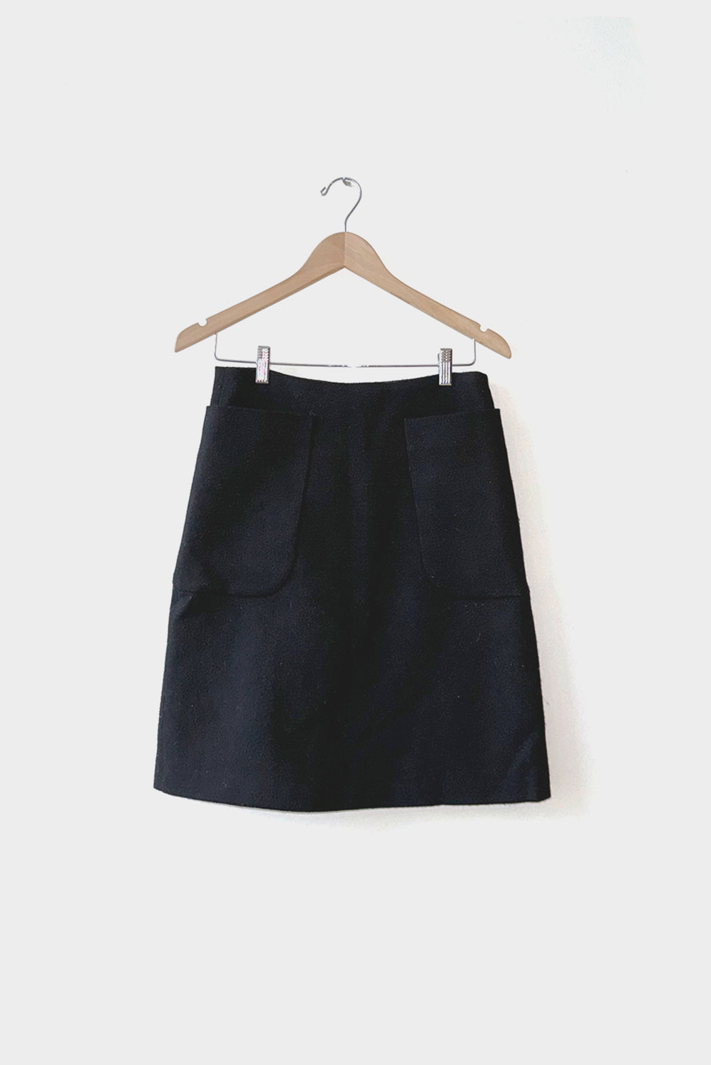 Nygardsanna Black Wool Skirt (gently worn)