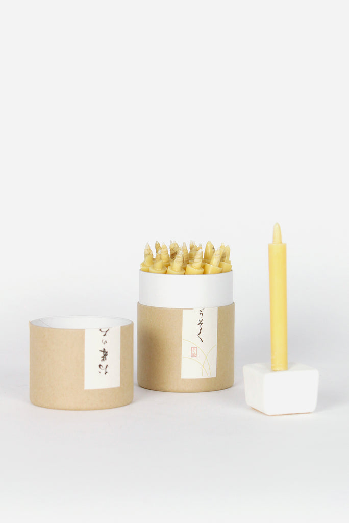 Rice Wax Candle Gift Box