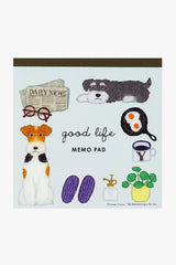 Good Life Memo Pad Dog