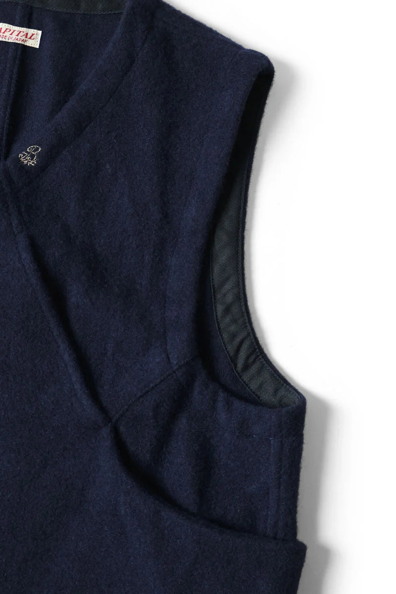 Melton Wool PAN Vest
