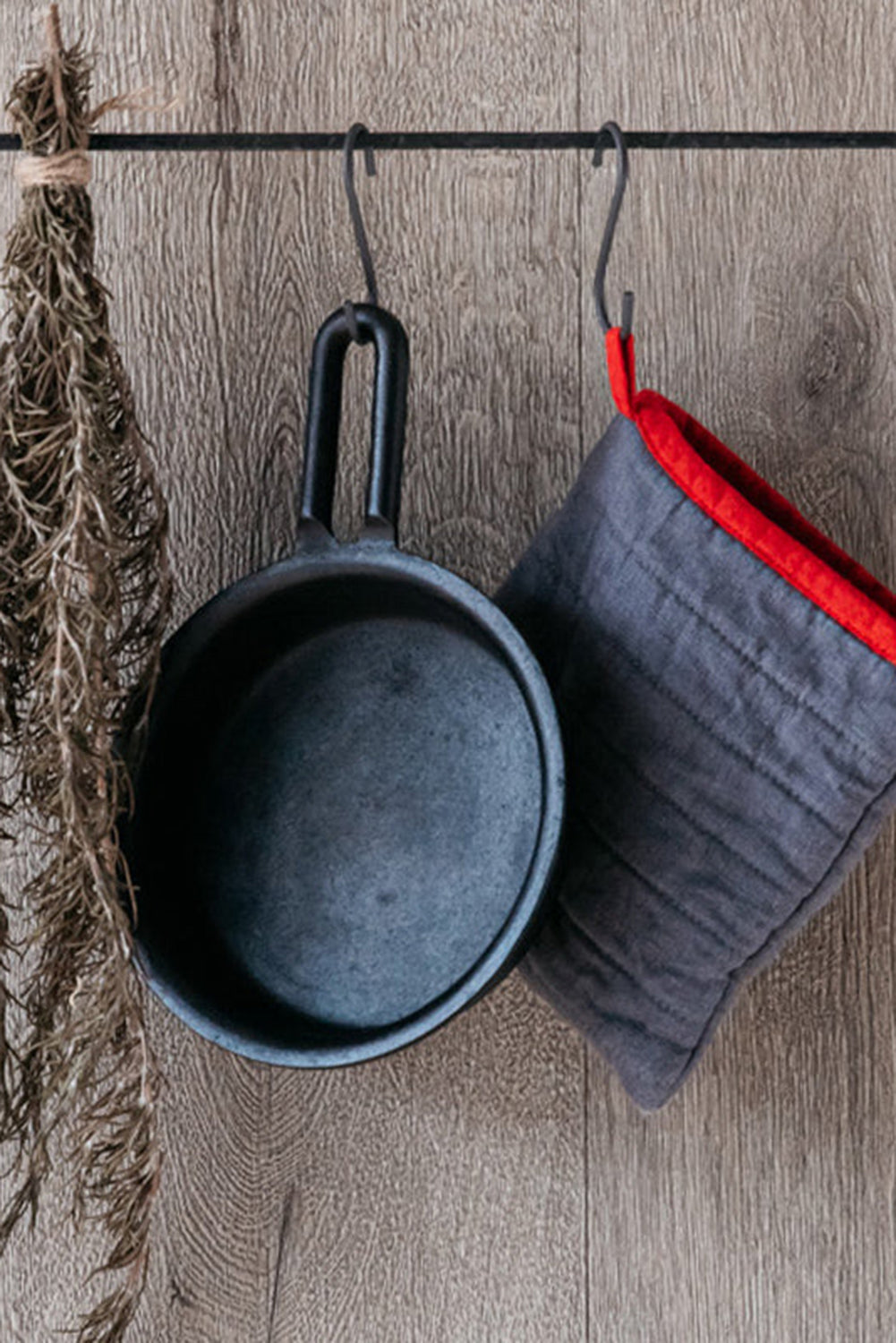 Square Oven Mitt, Poivre