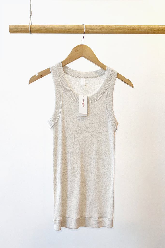 Ribbed Cotton Tank Top