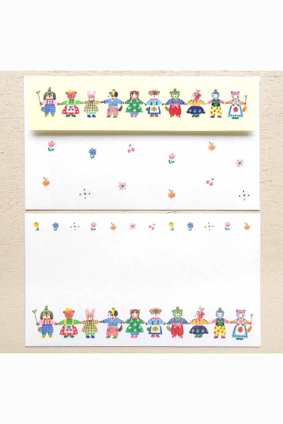 Holding Paws Letter Set