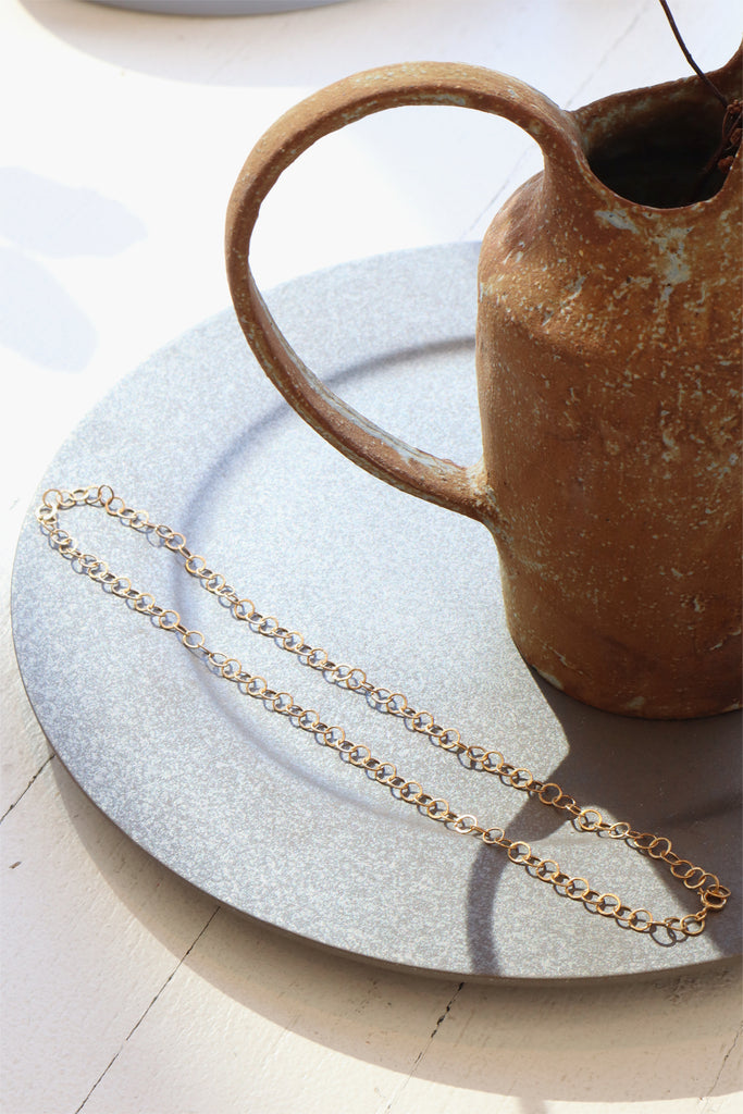 AWA Necklace Gold, 40cm