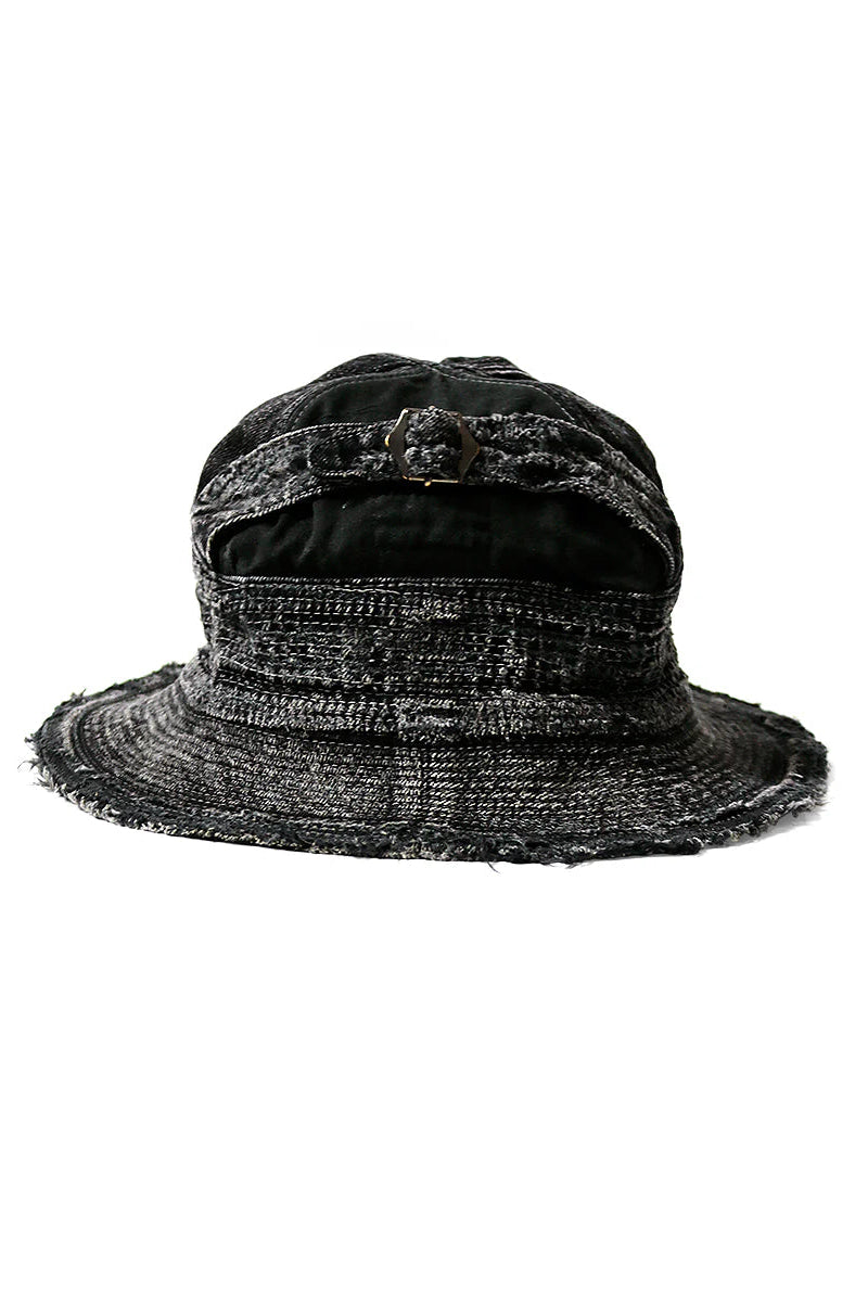 11.5 oz BLK x BLK Denim The Old Man and The Sea Hat (Crash Remake) Cap