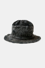 11.5 oz BLK x BLK Denim The Old Man and The Sea Hat (Crash Remake) Cap