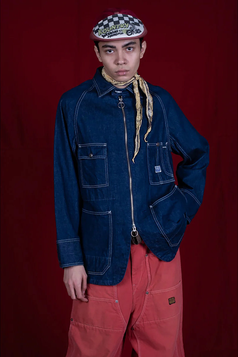 11.5 oz Denim ZIPPER Coverall