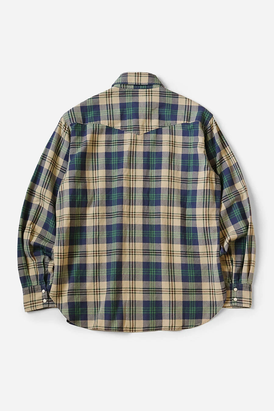 Columbia Check Drizzler Work Shirt Green