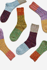 56 Yarn Asymmetry GOGH Grandrelle Yarn Socks