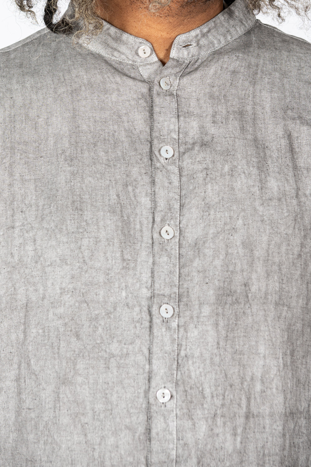 Unisex Hemp S/S Shirt, Pine Soot