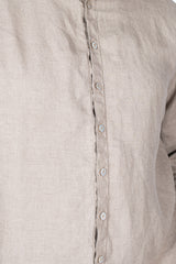 Hemp L/S Shirt, Coffee