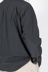 Cotton L/S Shirt, Dark Charcoal