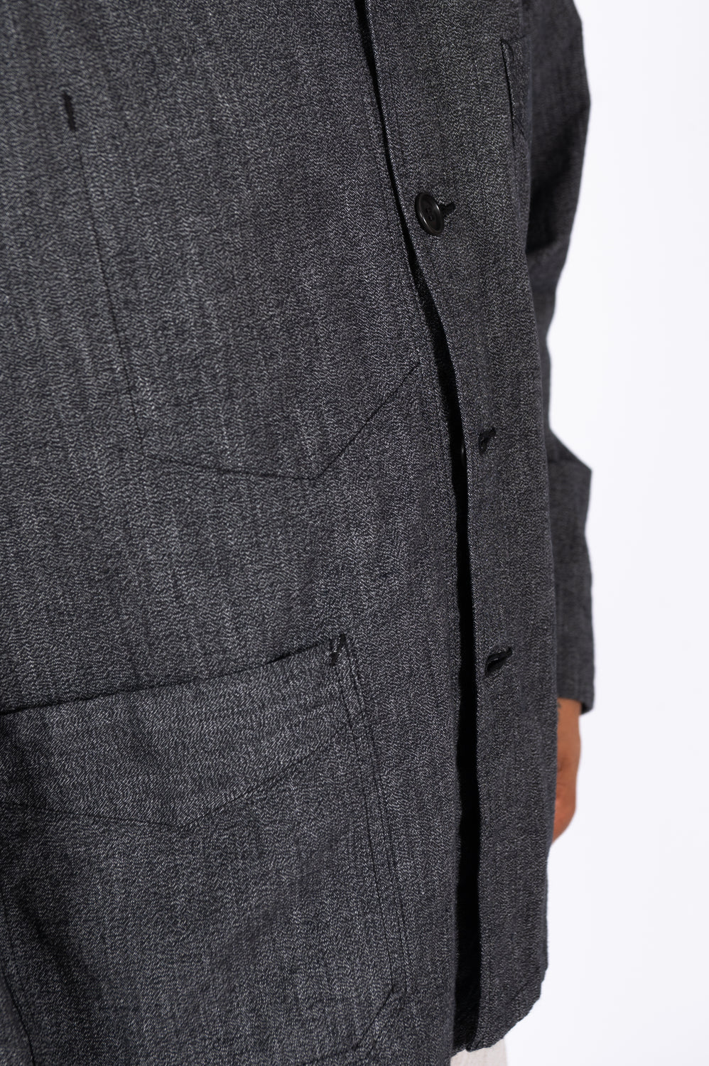 POST Chinois Travail Coverall 2 Gray