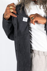 POST Chinois Travail Coverall 2 Gray