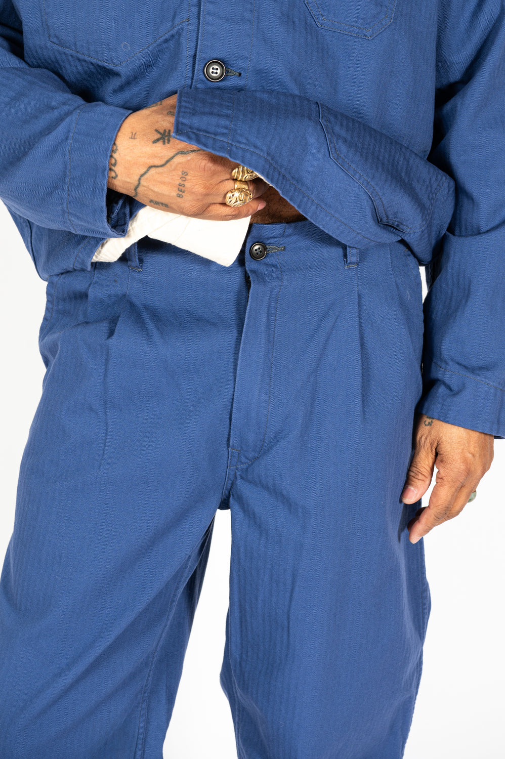 California Pegtop Pants Blue