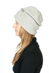 SHIIKA Hat Silver Gray