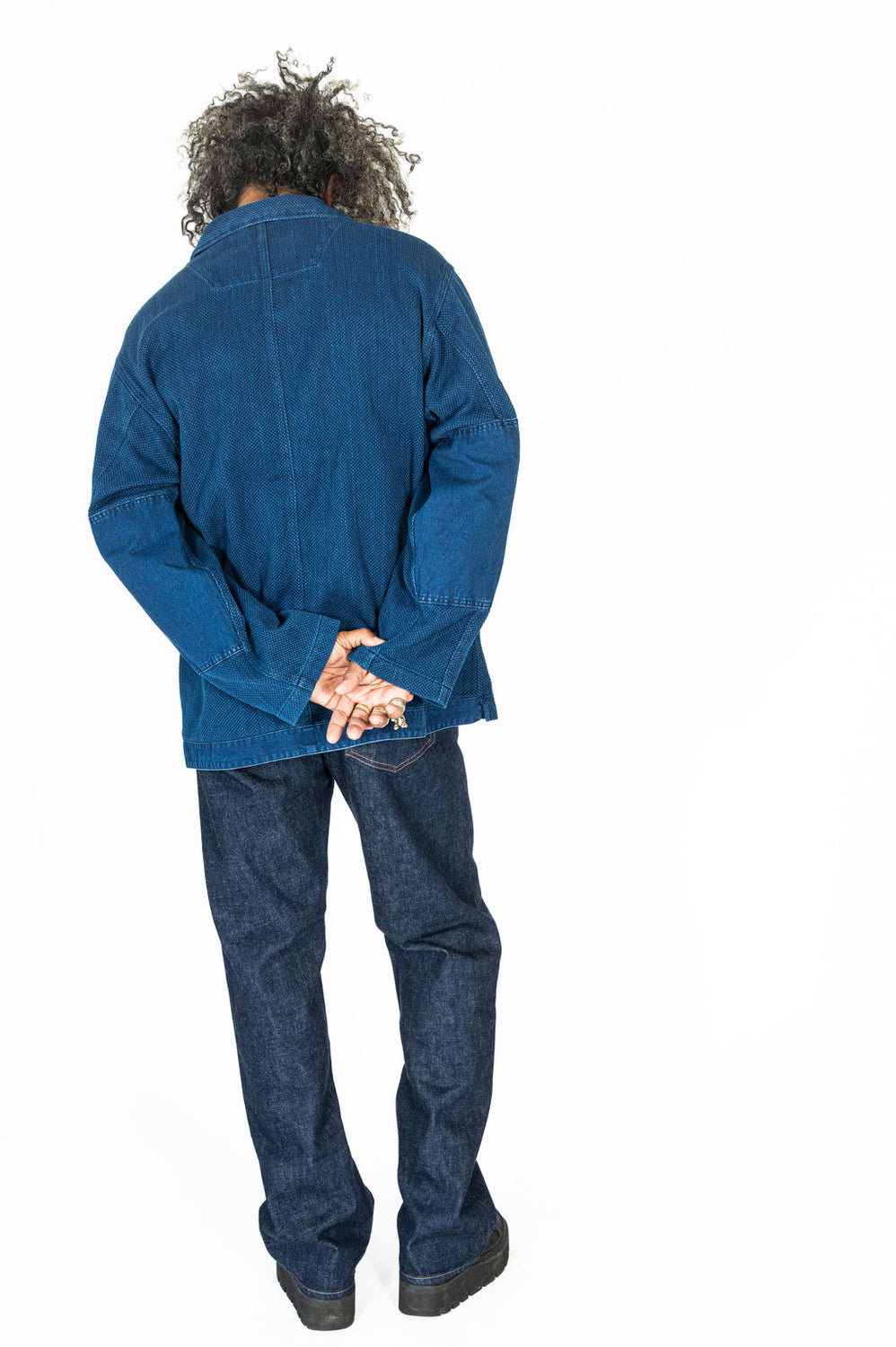 Kasezome Sashiko Fatigue Shirt Jacket