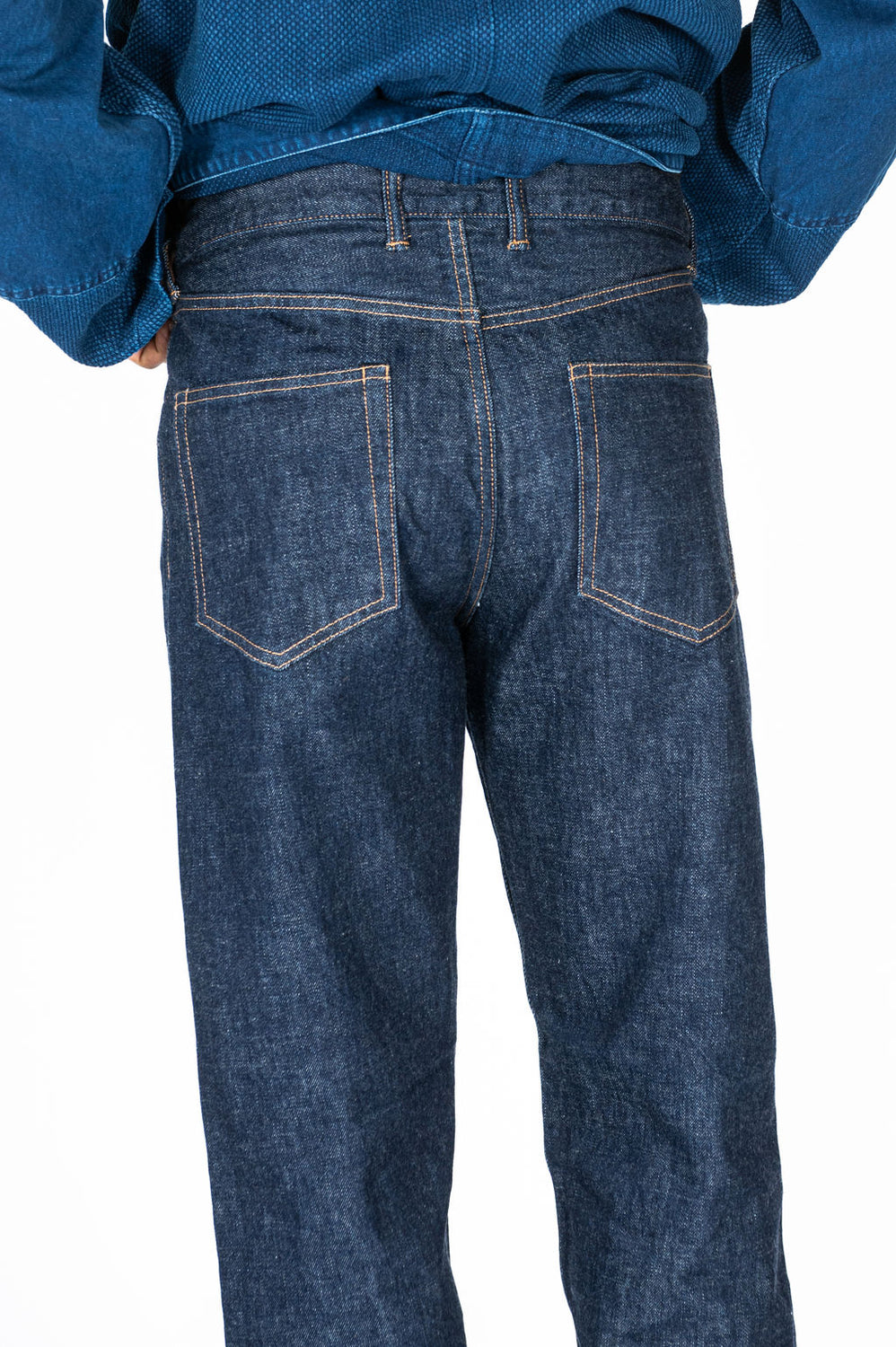 Unisex Woven Selvedge Denim Straight Leg. Jeans