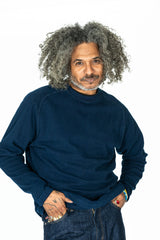 Unisex Knit Hand-Dyed Slub Cotton Long Sleeve T shirt