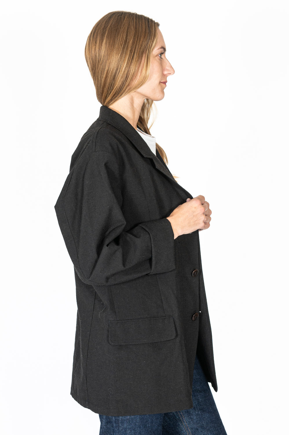 Unisex Rust Black Comfort Jacket