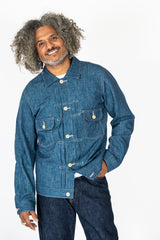 Unisex Wool Denim Jacket