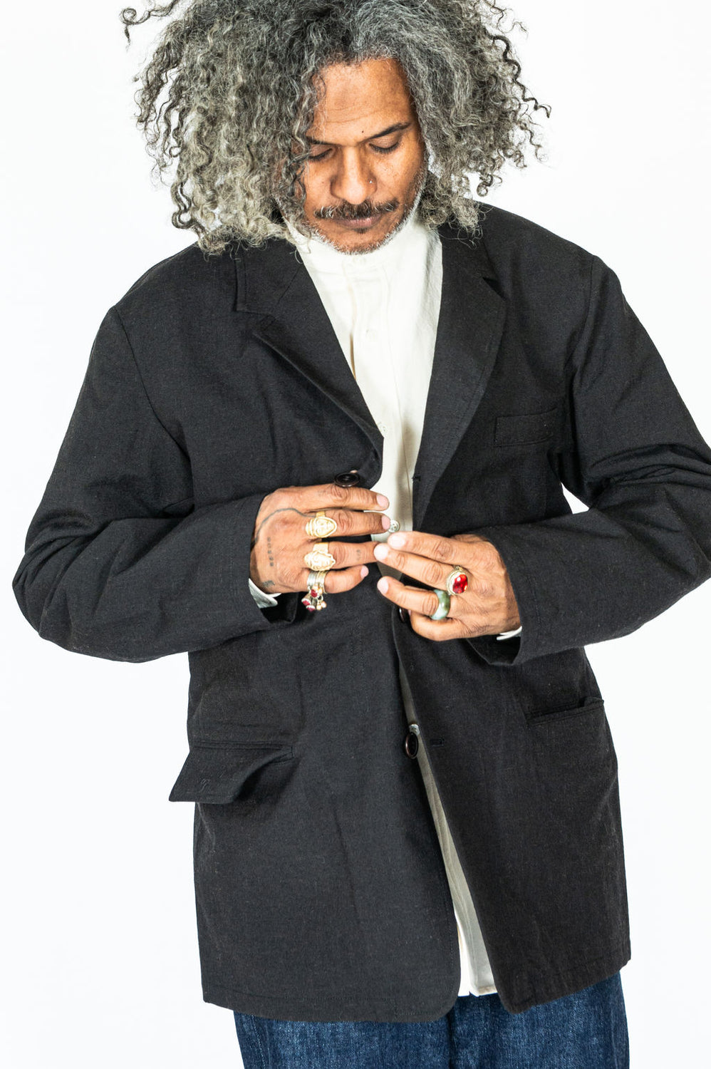 Unisex Rust Black Comfort Jacket