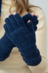 IO Wool Gloves Blue