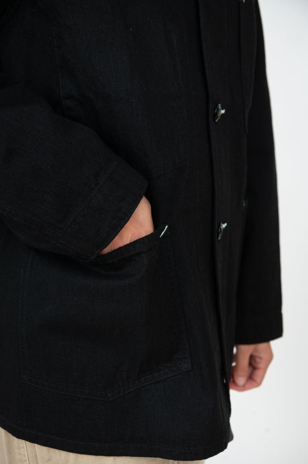 No.1 Jacket, Flat Twill Charcoal