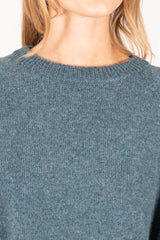 Raglan Sweater Turquoise