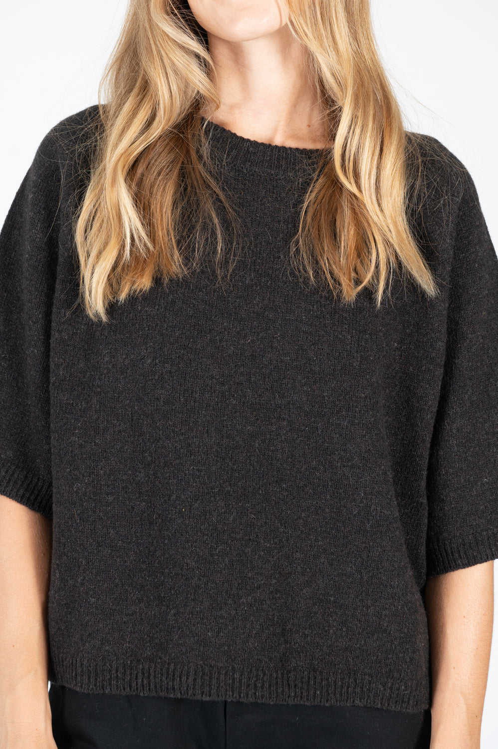 Raglan Sweater Dark Brown