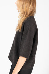 Raglan Sweater Dark Brown
