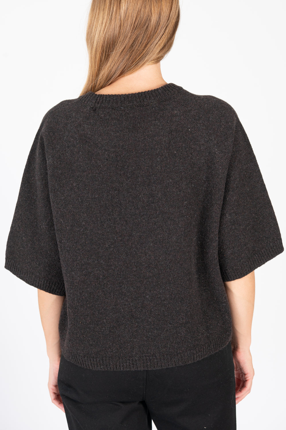 Raglan Sweater Dark Brown