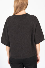 Raglan Sweater Dark Brown