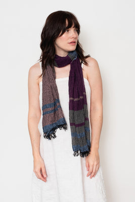 【イッテンモノ】tamaki niime showl MIDDLE cotton roots shawl MIDDLE cotton｜tamaki niime 玉木新雌