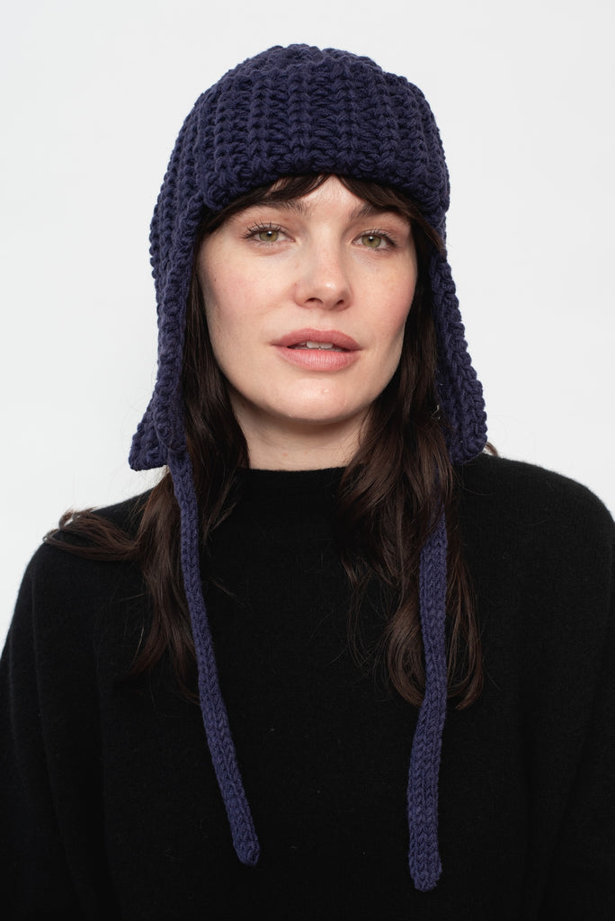 3G Wool GALE Cap Aubergine