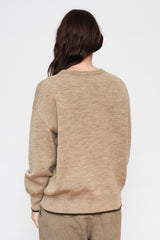 Wholegarment Knit Wool Sweater