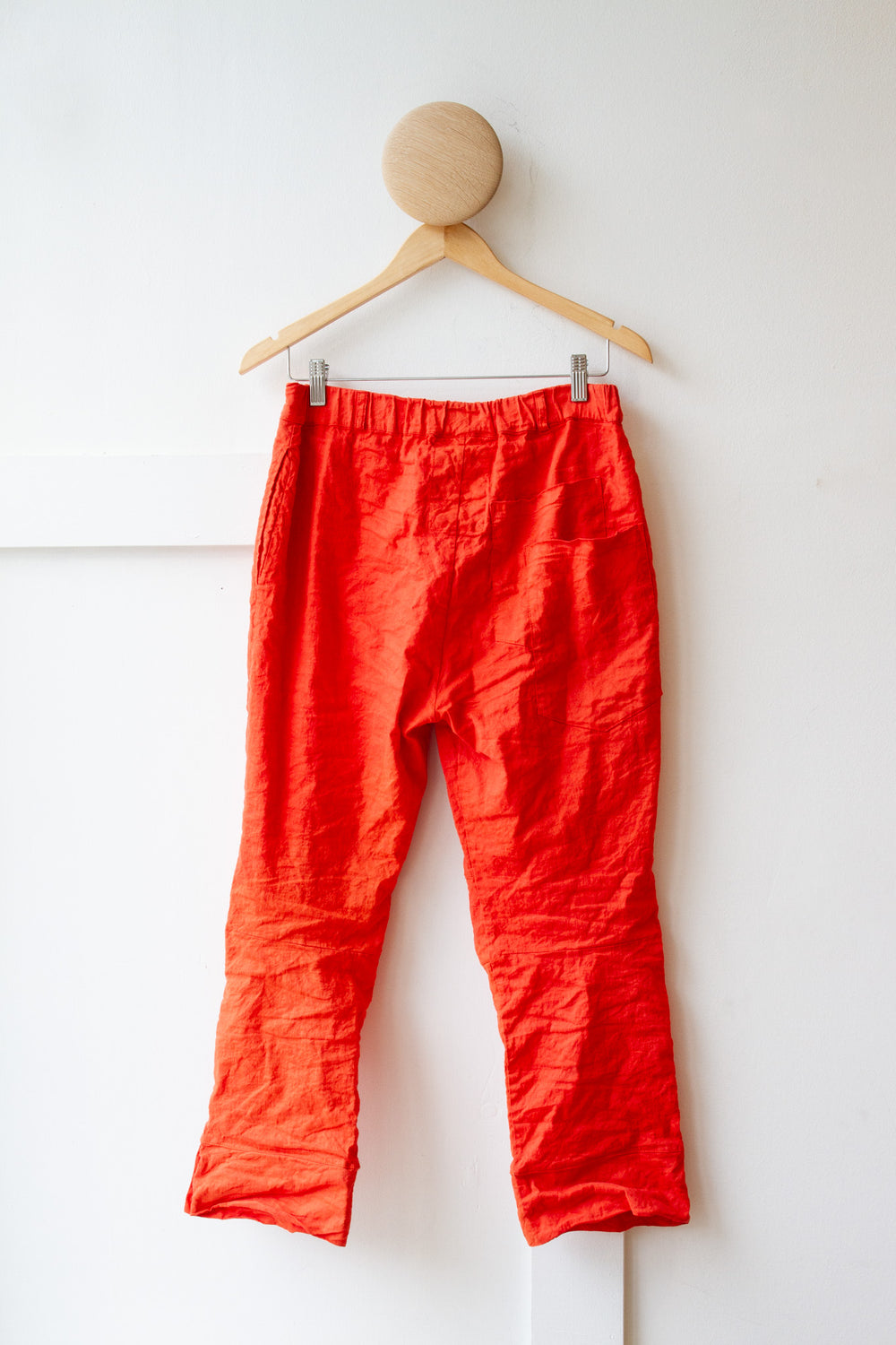Gently Used Hannoh Pants, Bright Orange
