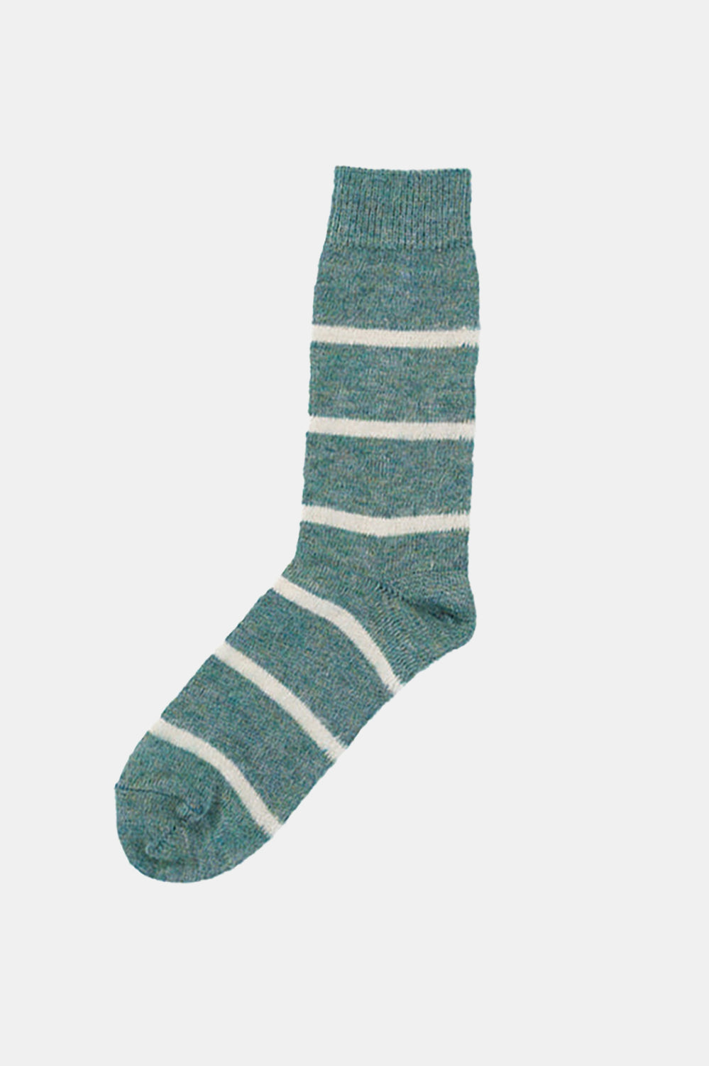 Mohair Wool Border Socks Trail Road