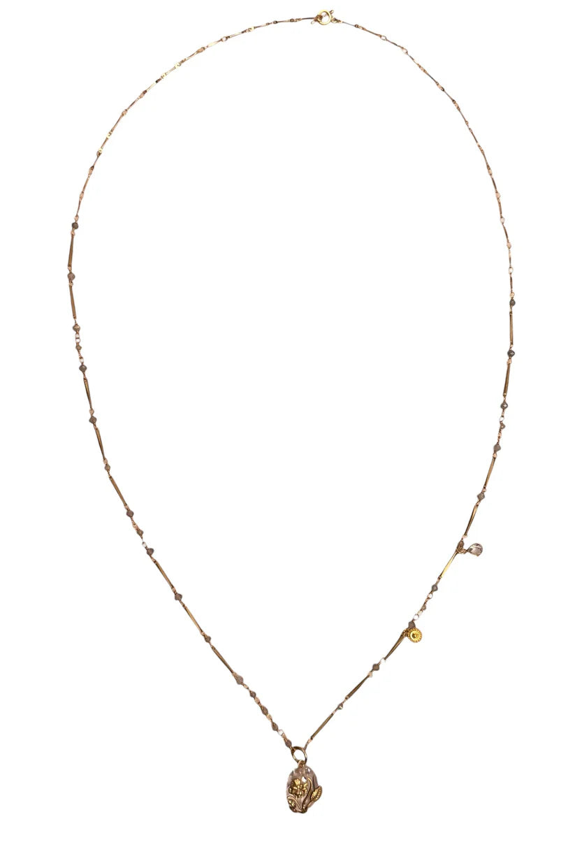 Pansy Necklace