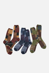 144 Yarns FUROSHIKI Patchwork Socks