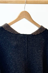 Wool Sweater with Crochet